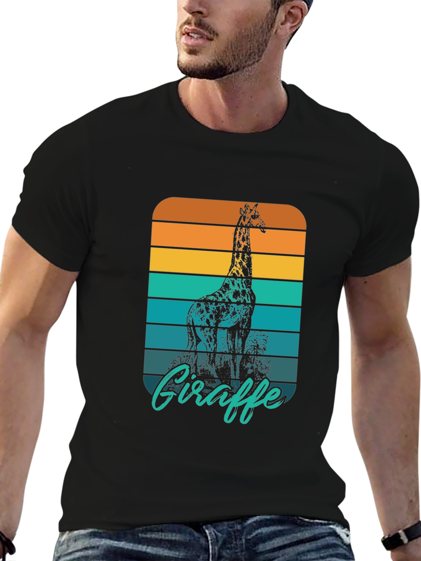 Retro Giraffe T-Shirt