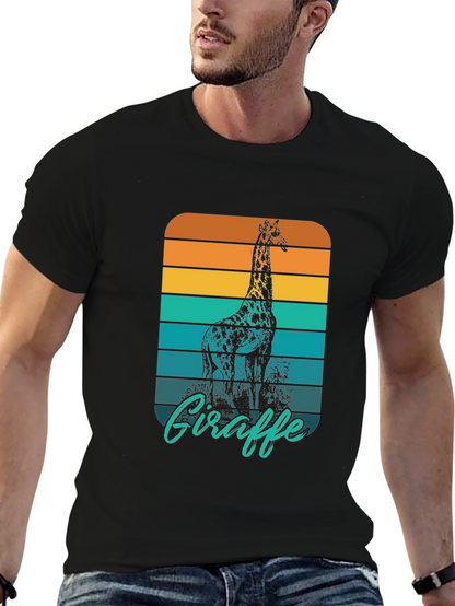 Retro Giraffe T-Shirt
