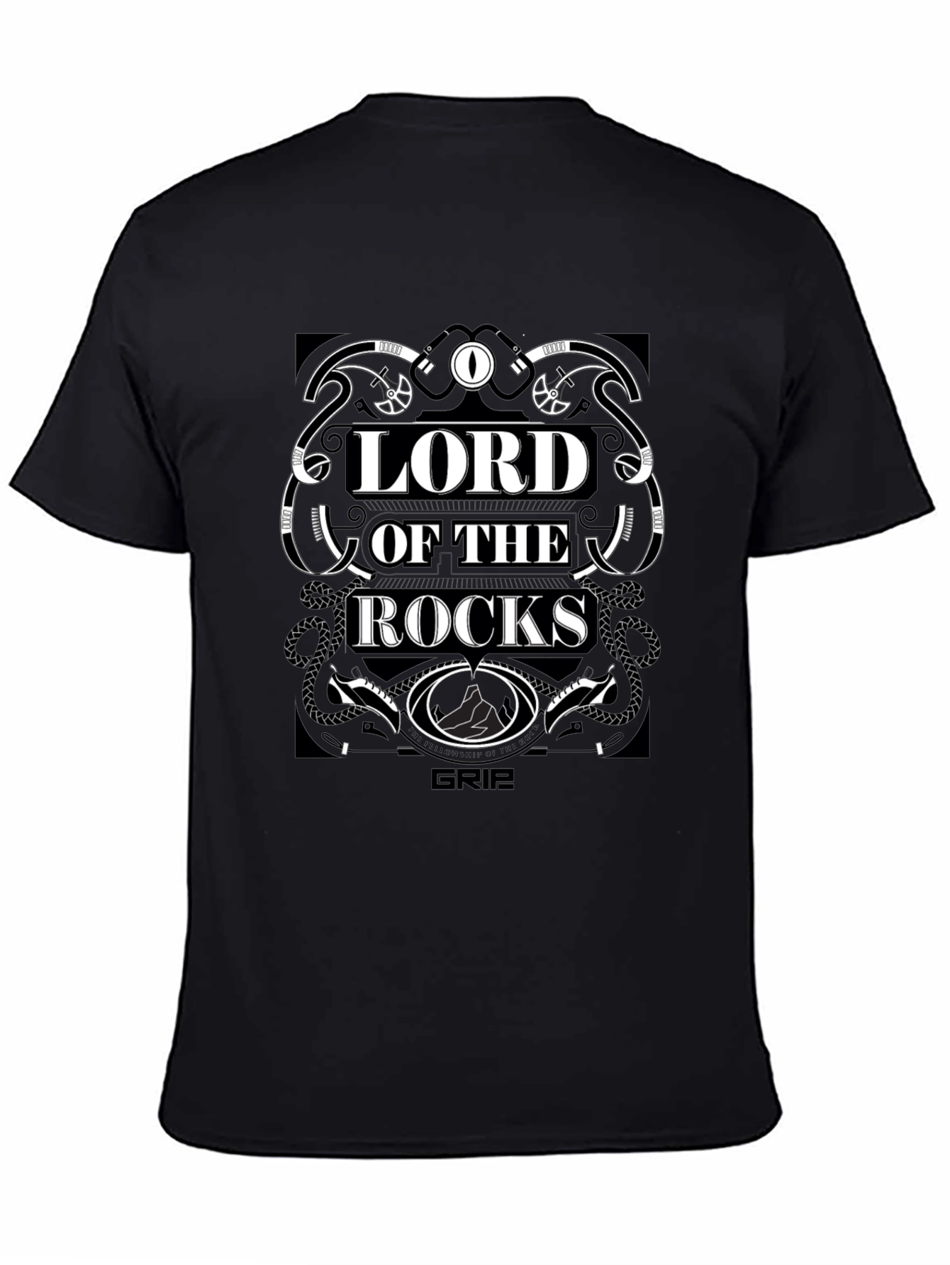 Lord of the Rocks Graphic T-Shirt - Black