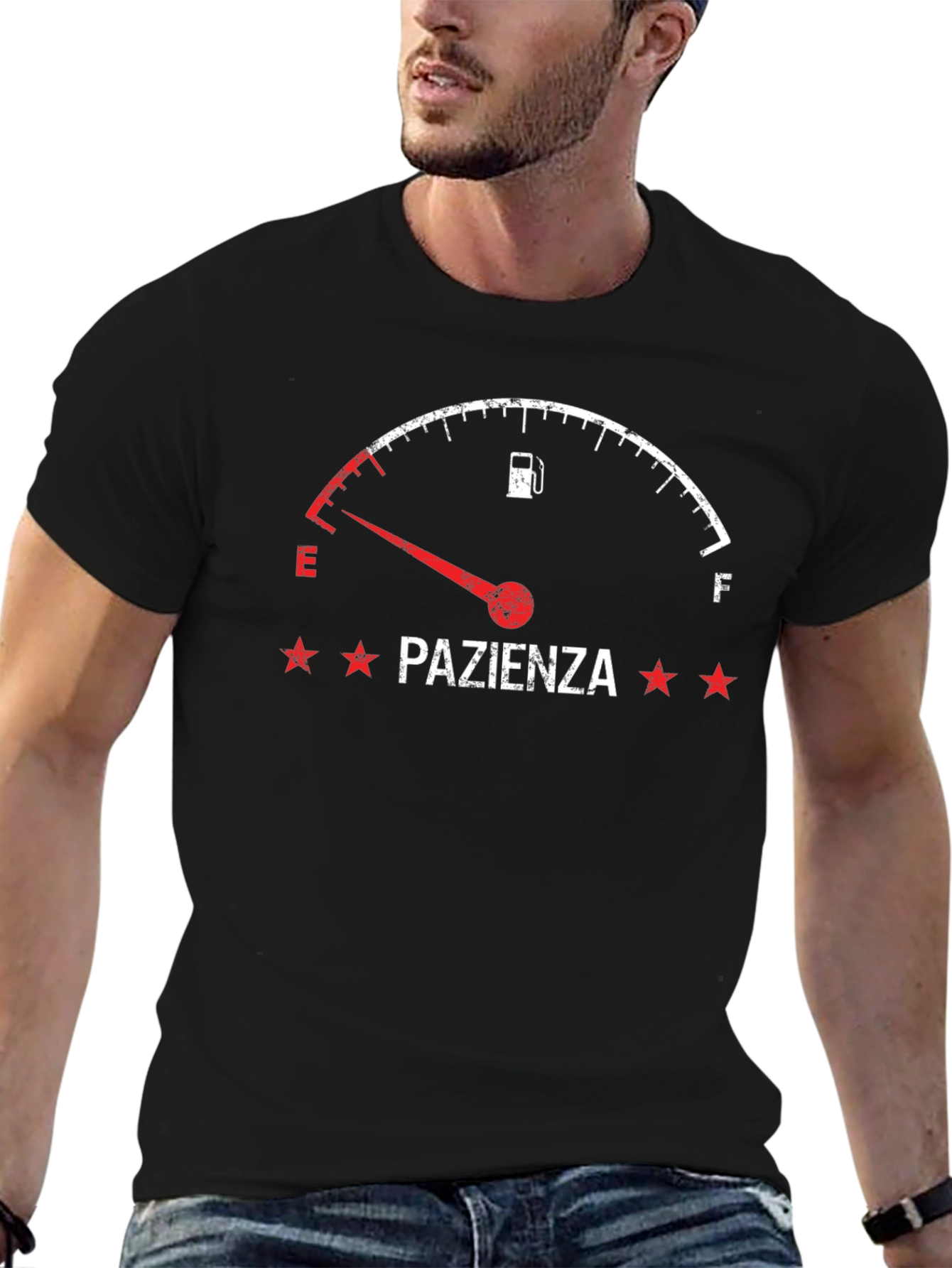 Pazienza Empty Tank Graphic T-Shirt