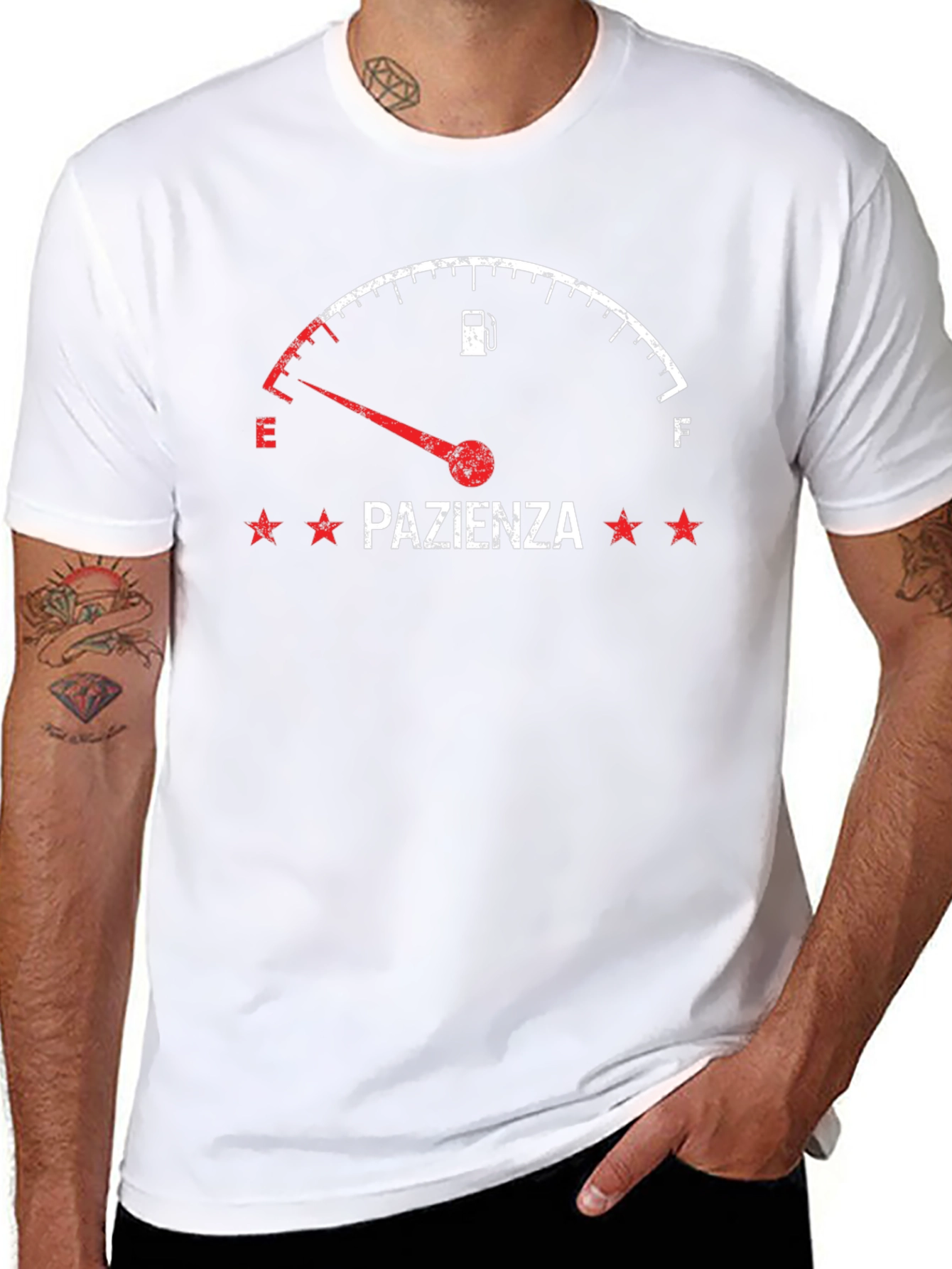 Pazienza Empty Tank Graphic T-Shirt