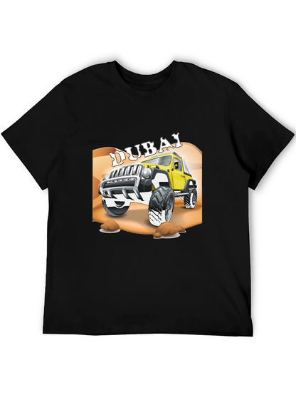 Dubai Jeep T-Shirt - Off-Road Adventure Tee