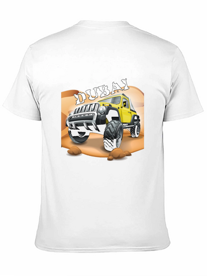 Dubai Jeep T-Shirt - Off-Road Adventure Tee
