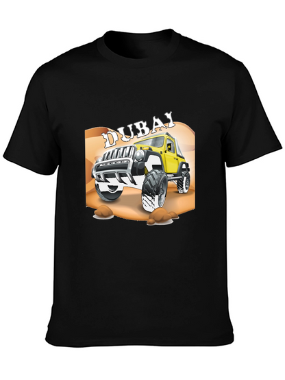 Dubai Jeep T-Shirt - Off-Road Adventure Tee
