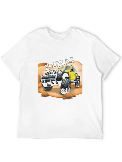 Dubai Jeep T-Shirt - Off-Road Adventure Tee