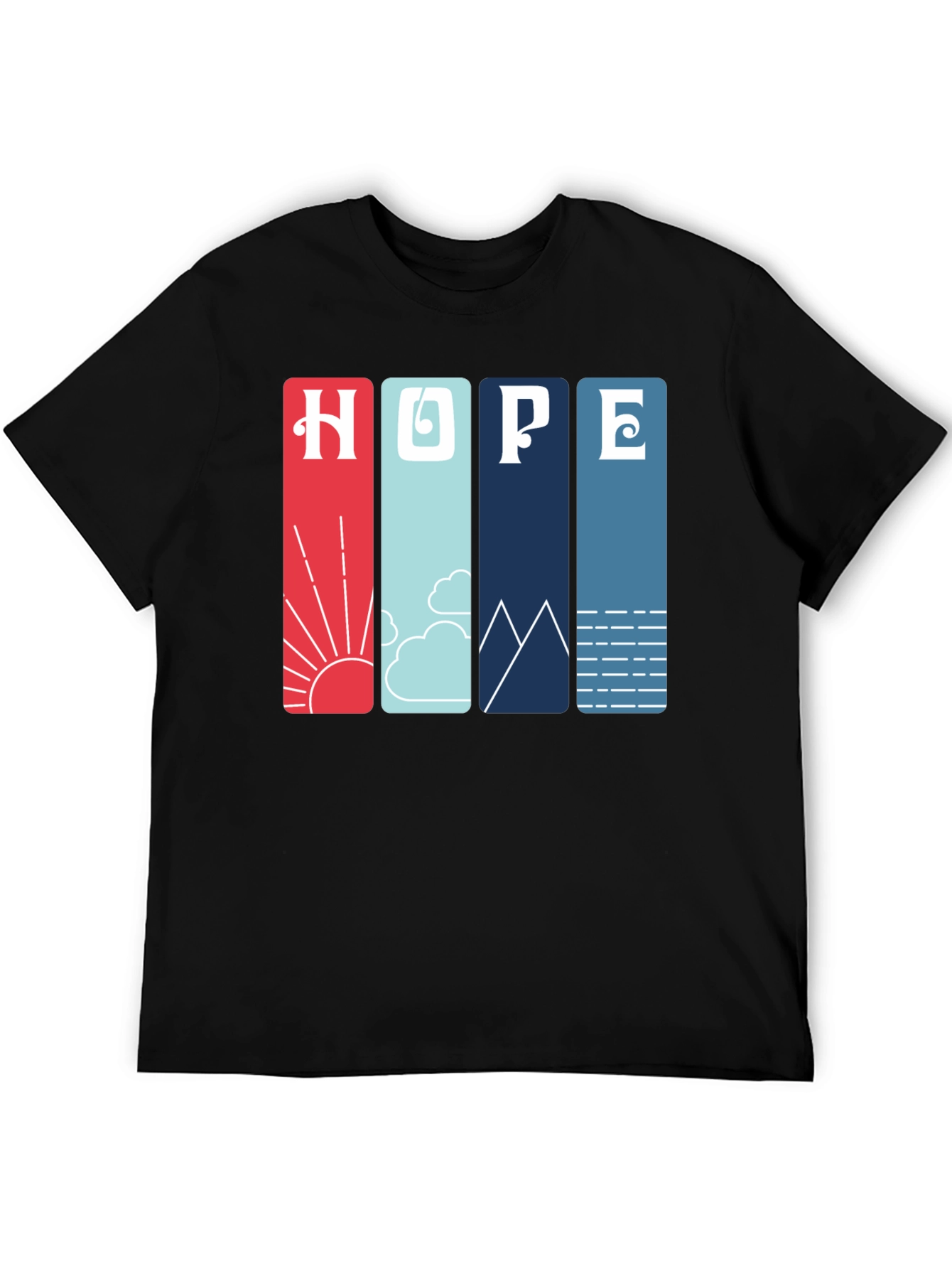 HOPE Graphic Tee - Nature Inspired Design