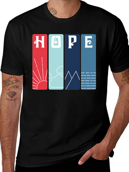 HOPE Graphic Tee - Nature Inspired Design