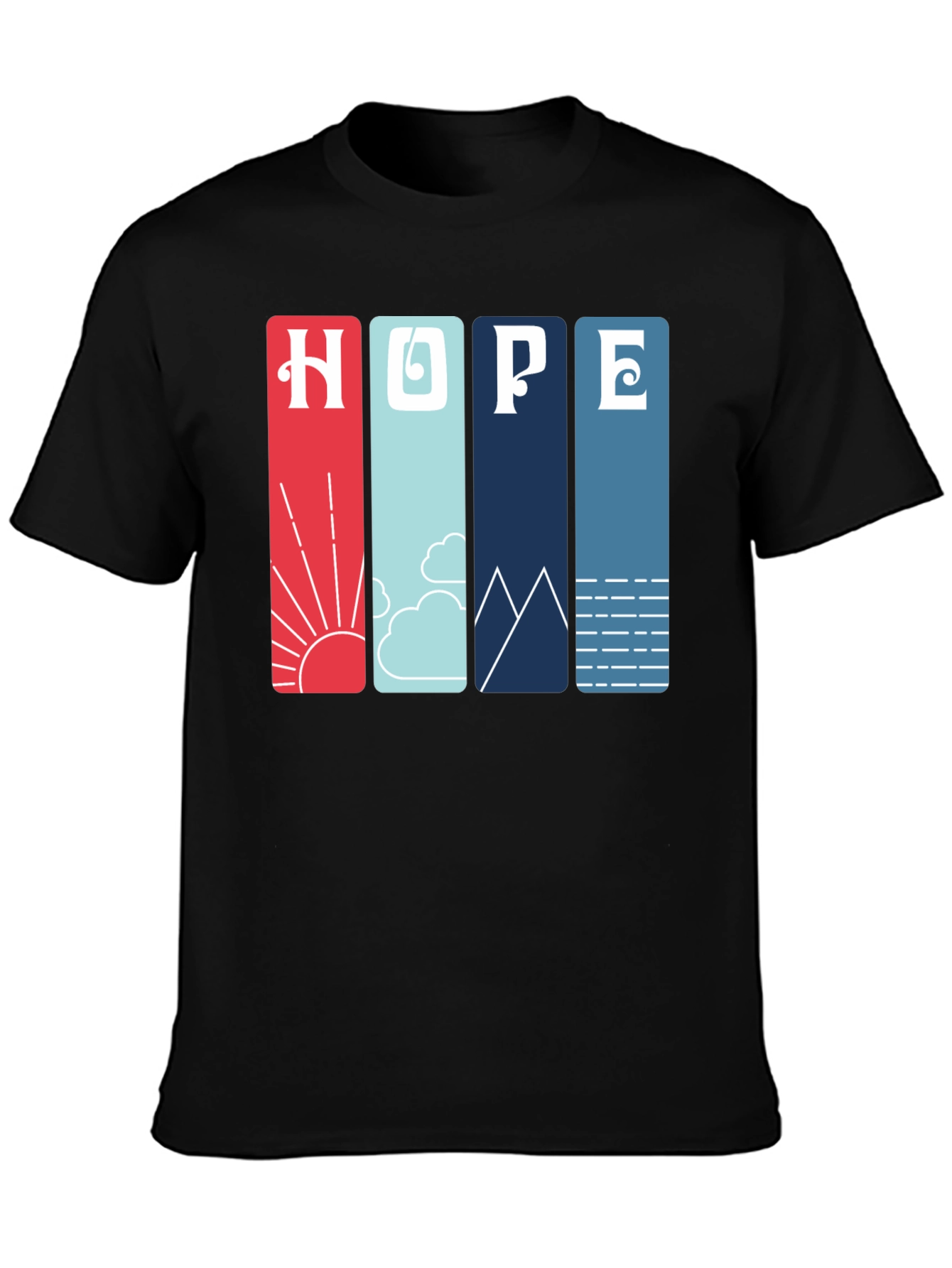 HOPE Graphic Tee - Nature Inspired Design