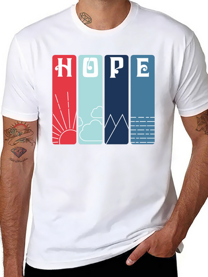 HOPE Graphic Tee - Nature Inspired Design