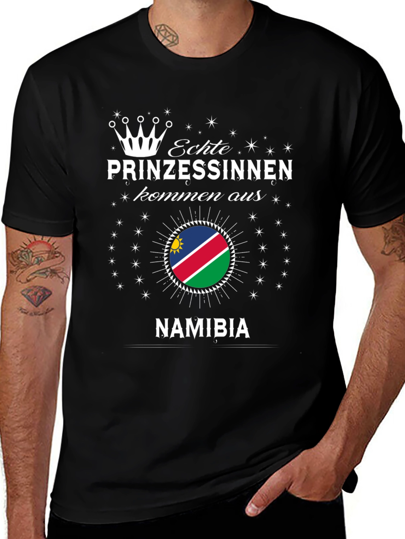 Namibia Princesses Graphic T-Shirt