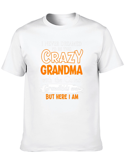 Crazy Grandma T-Shirt - Cute Grandkids Gift