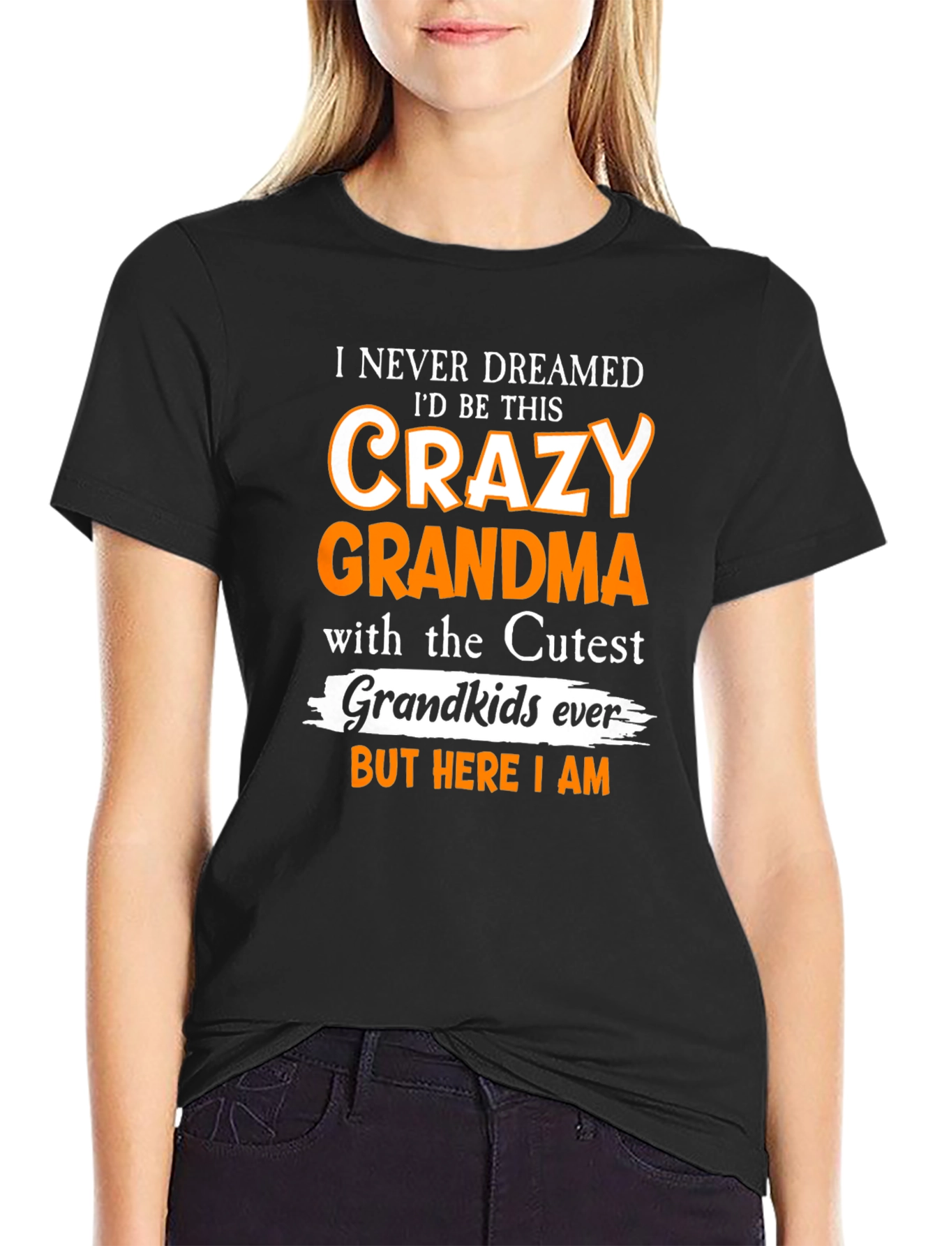 Crazy Grandma T-Shirt - Cute Grandkids Gift