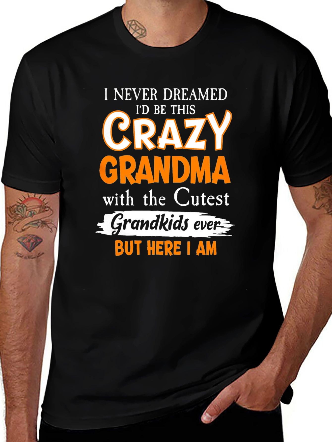 Crazy Grandma T-Shirt - Cute Grandkids Gift