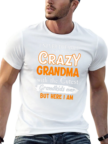 Crazy Grandma T-Shirt - Cute Grandkids Gift