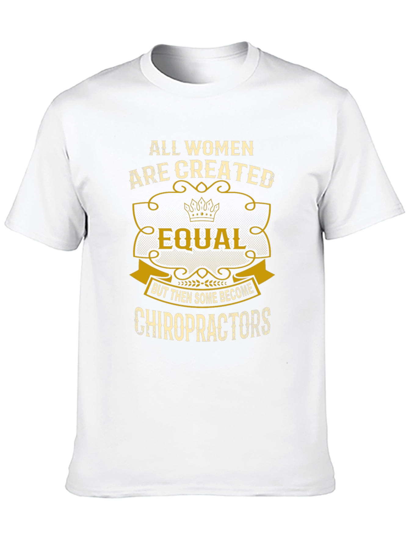Chiropractor Womens T-Shirt - Equal