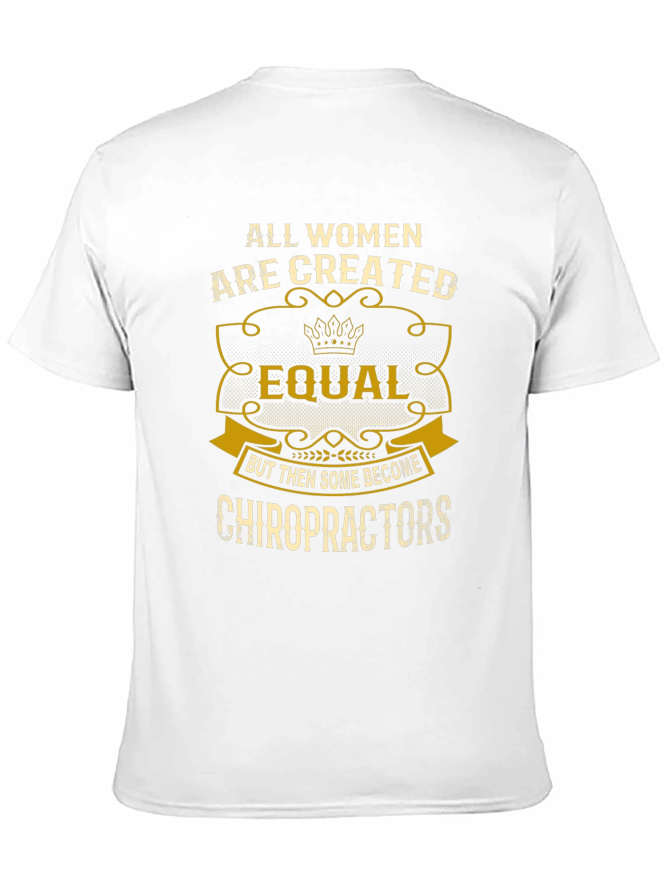 Chiropractor Womens T-Shirt - Equal
