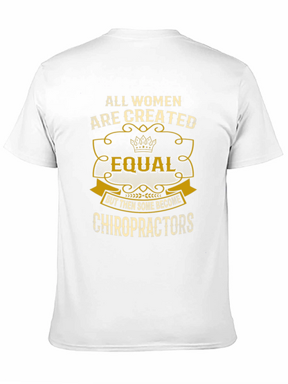 Chiropractor Womens T-Shirt - Equal