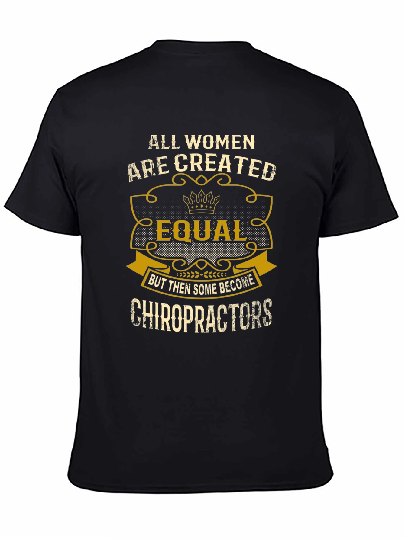 Chiropractor Womens T-Shirt - Equal