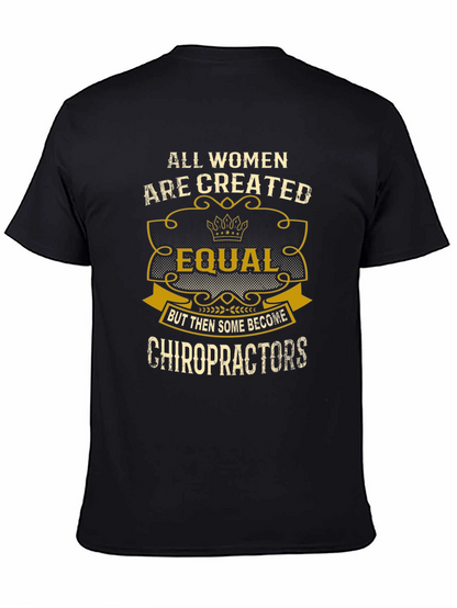 Chiropractor Womens T-Shirt - Equal