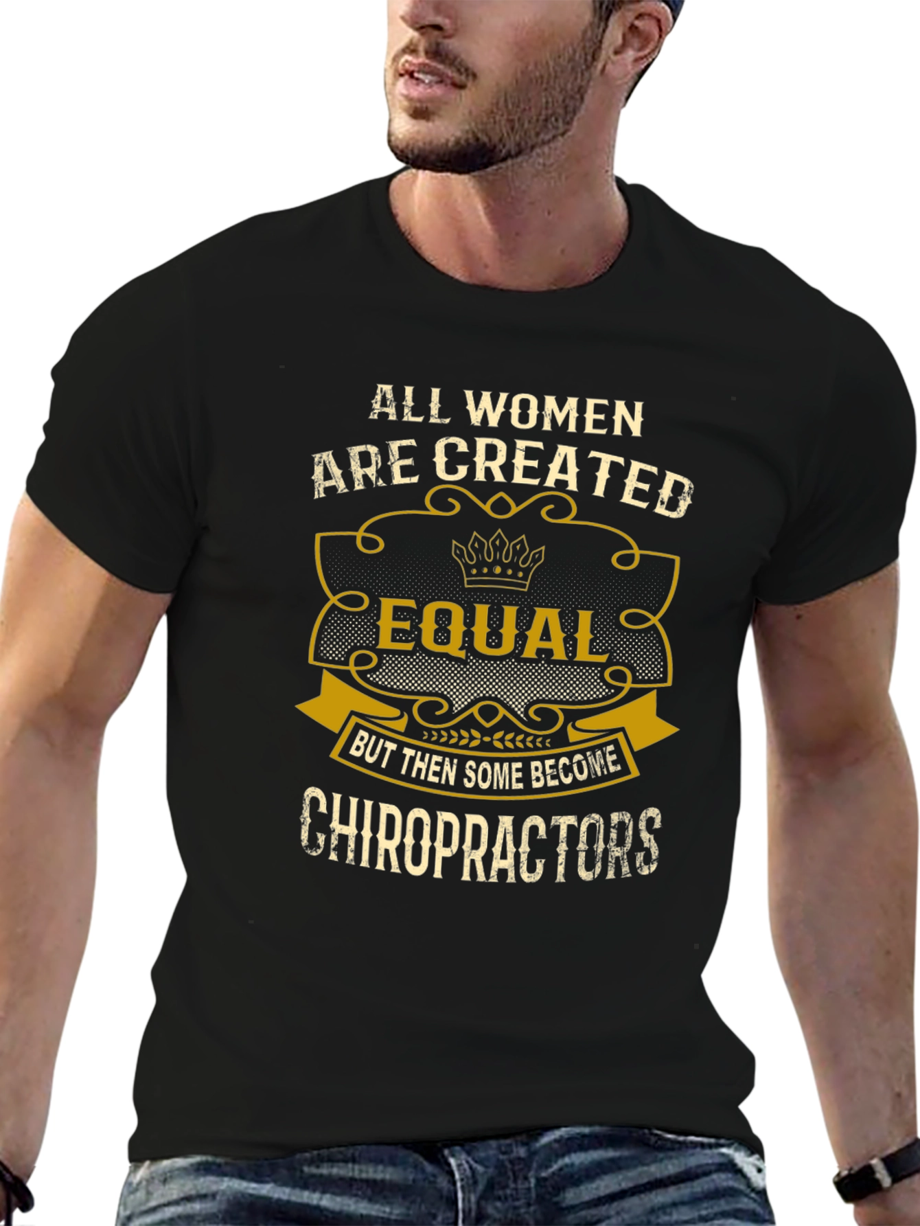 Chiropractor Womens T-Shirt - Equal