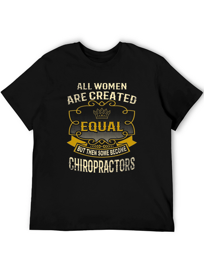 Chiropractor Womens T-Shirt - Equal