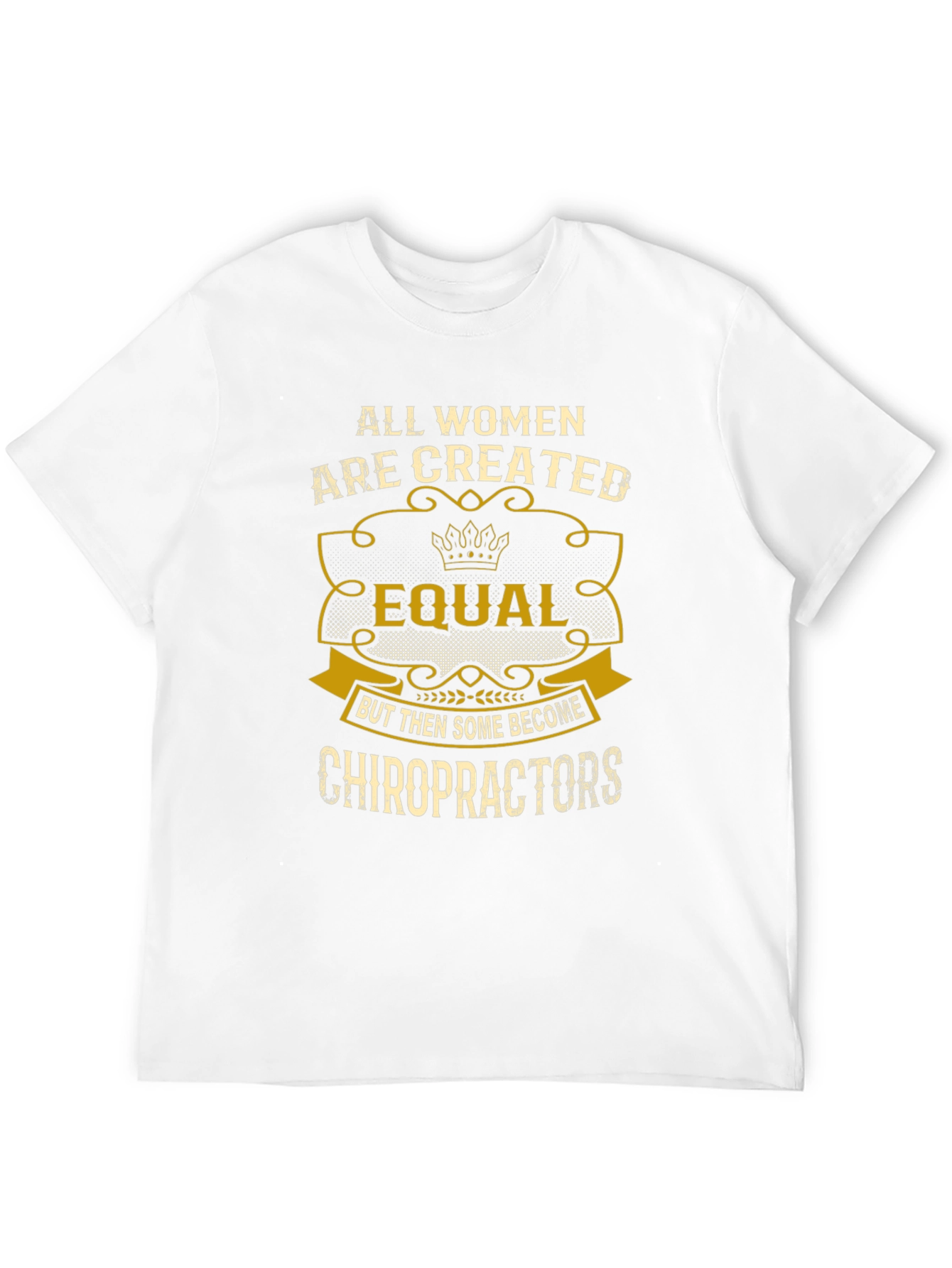 Chiropractor Womens T-Shirt - Equal