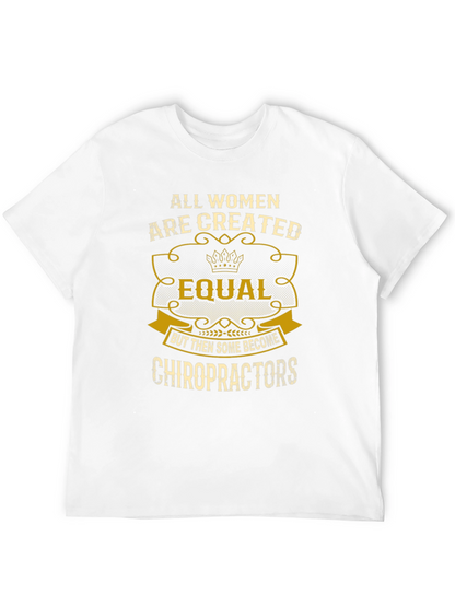 Chiropractor Womens T-Shirt - Equal