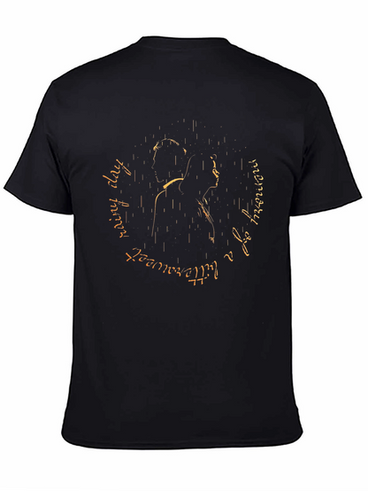 Bittersweet Memory Rainy Day Graphic T-Shirt