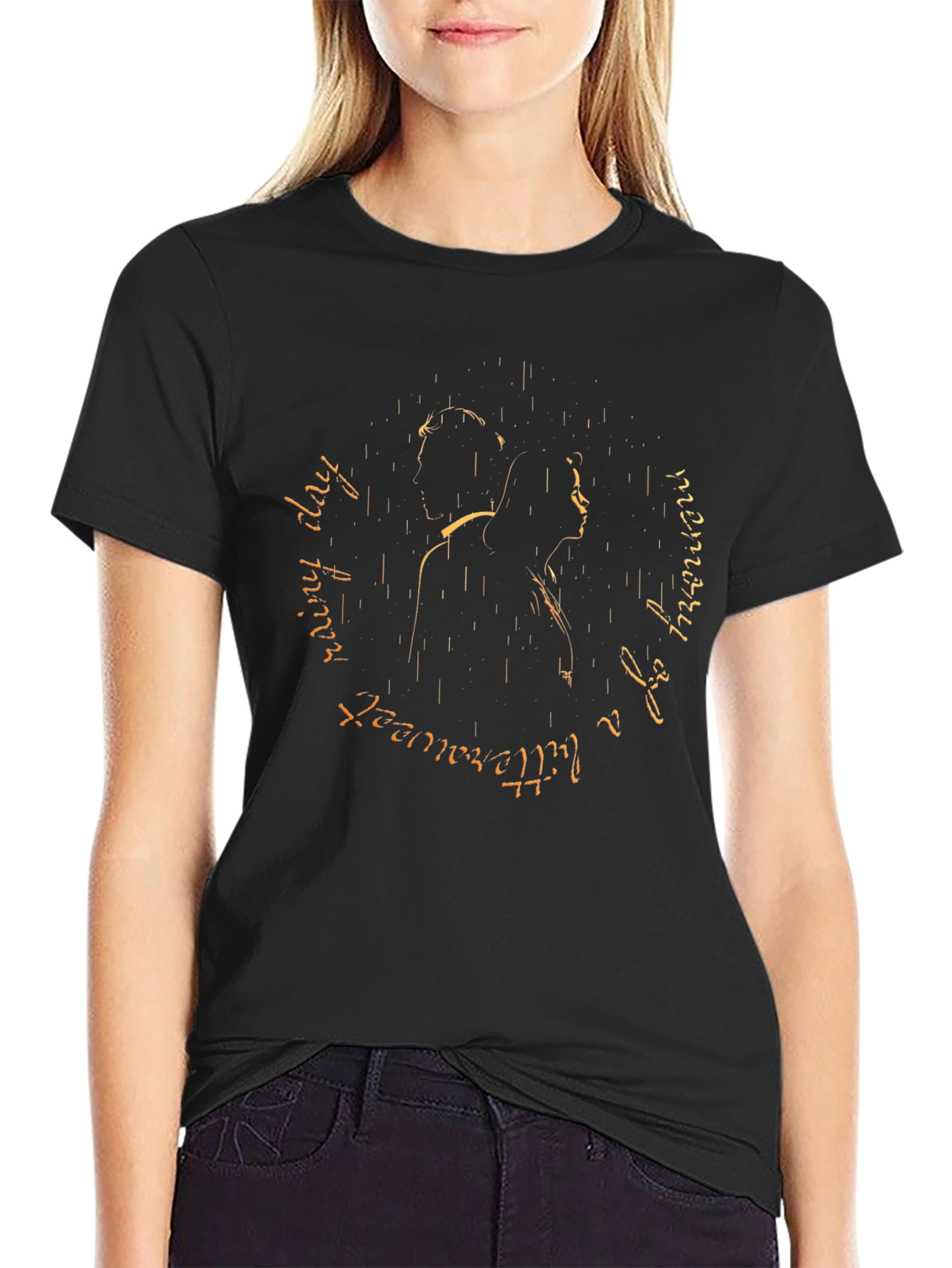 Bittersweet Memory Rainy Day Graphic T-Shirt