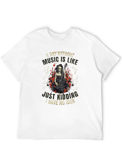 Music Lover T-Shirt - Grim Reaper Cello
