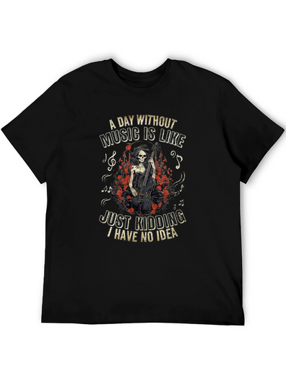 Music Lover T-Shirt - Grim Reaper Cello