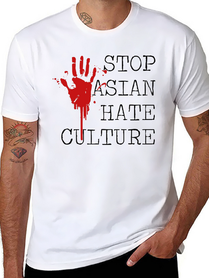Stop Asian Hate Culture Graphic Tee
