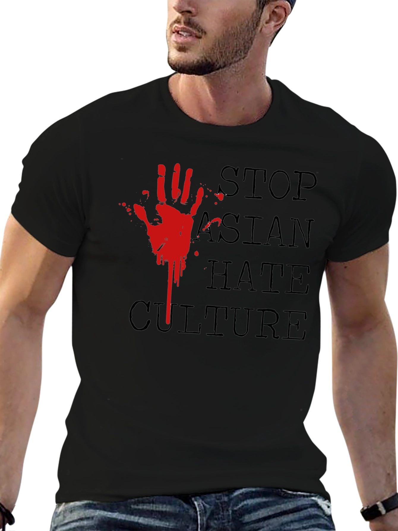 Stop Asian Hate Culture Graphic Tee