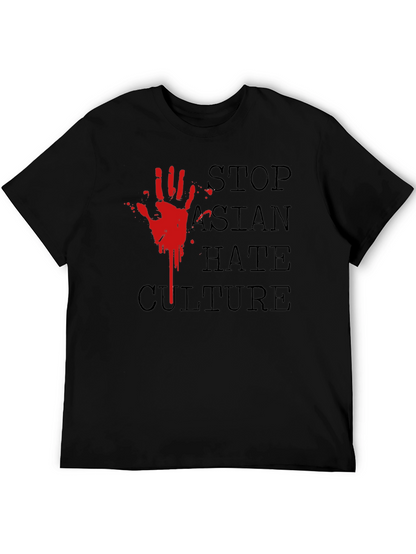 Stop Asian Hate Culture Graphic Tee