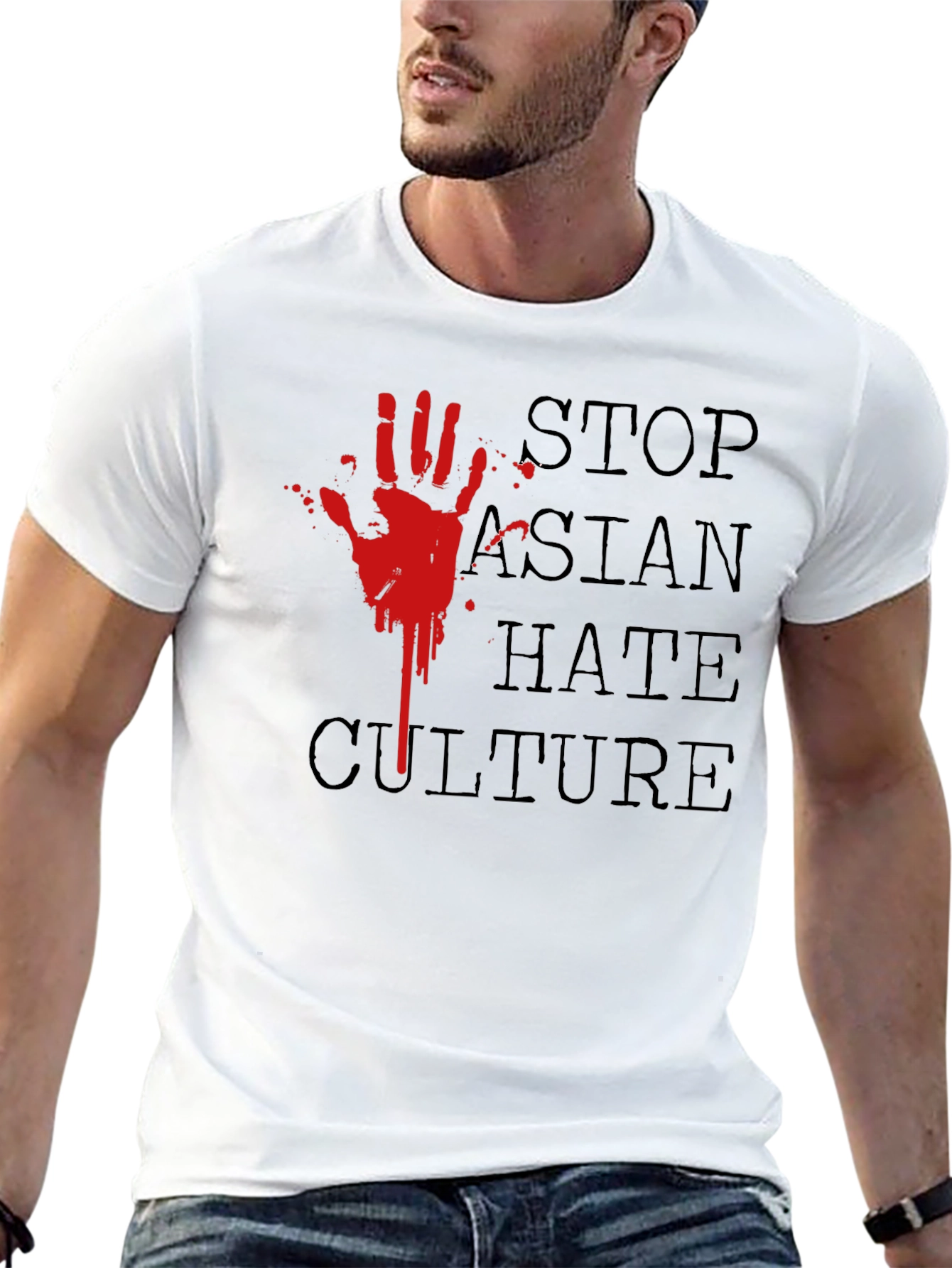 Stop Asian Hate Culture Graphic Tee