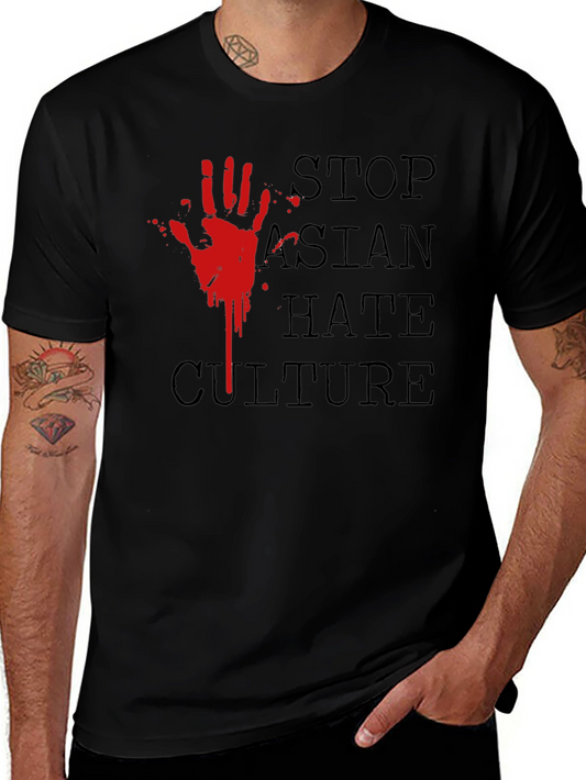 Stop Asian Hate Culture Graphic Tee