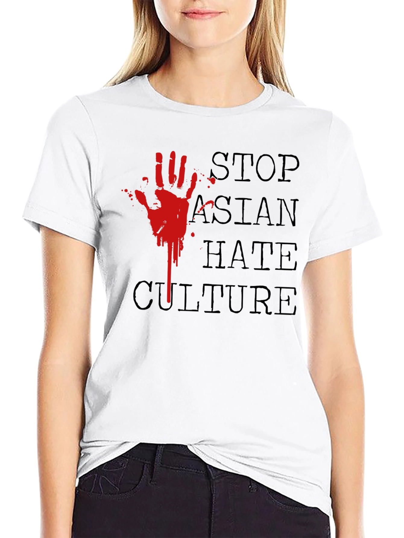 Stop Asian Hate Culture Graphic Tee