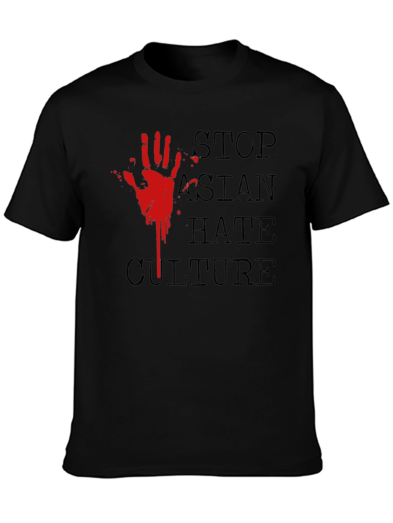 Stop Asian Hate Culture Graphic Tee