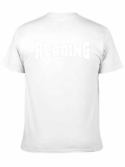 Reading T-Shirt Novelty Text Tee