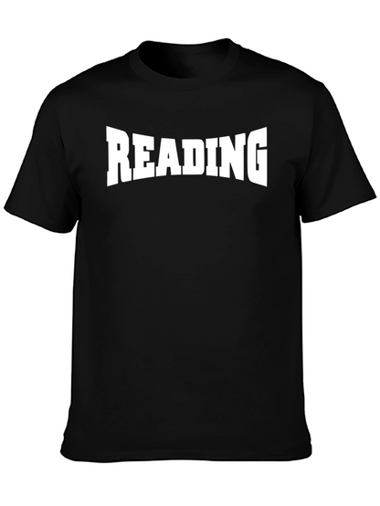 Reading T-Shirt Novelty Text Tee