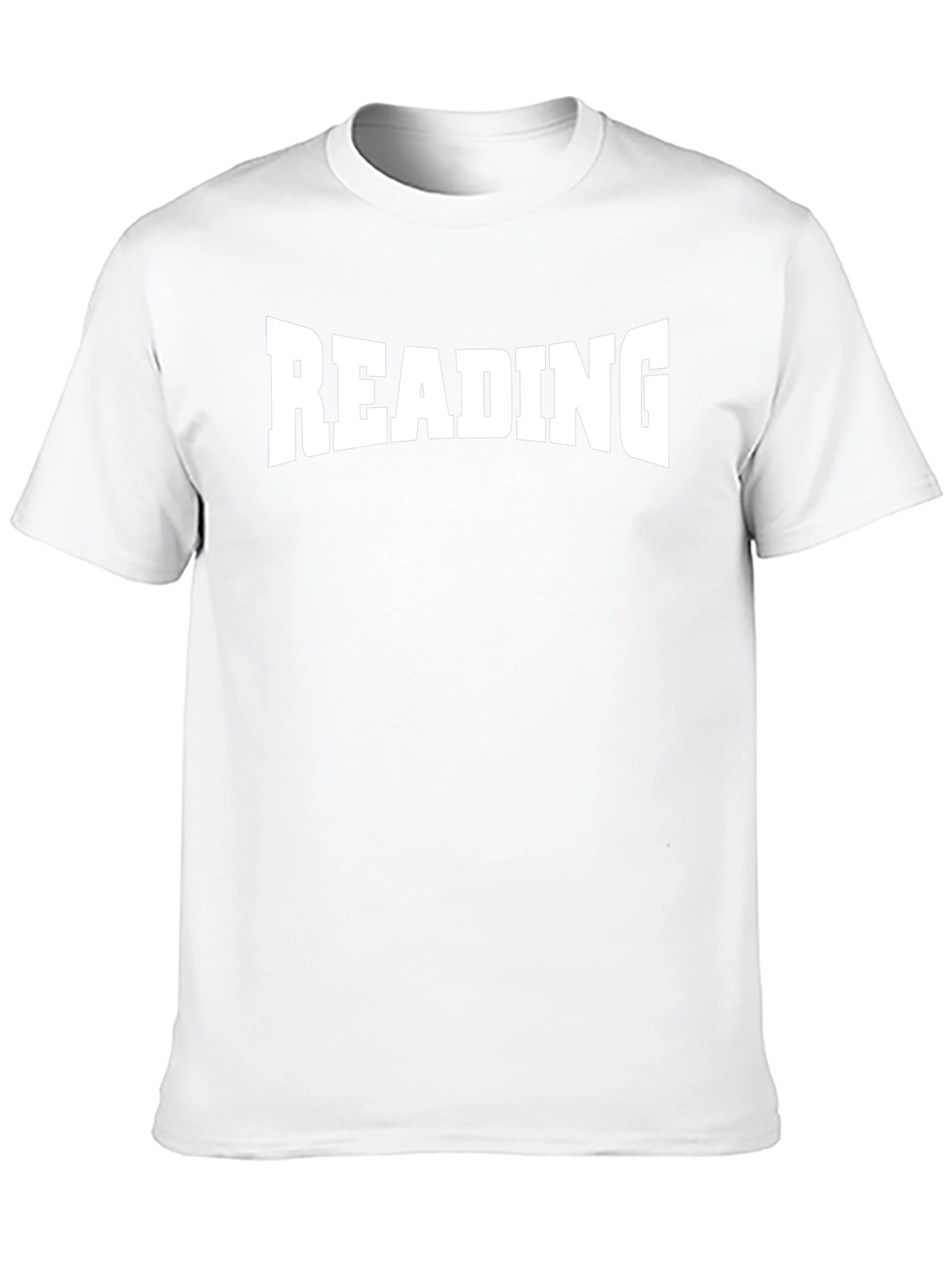 Reading T-Shirt Novelty Text Tee