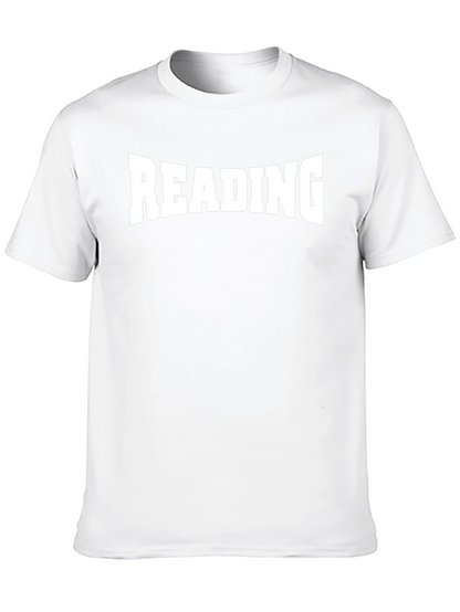 Reading T-Shirt Novelty Text Tee