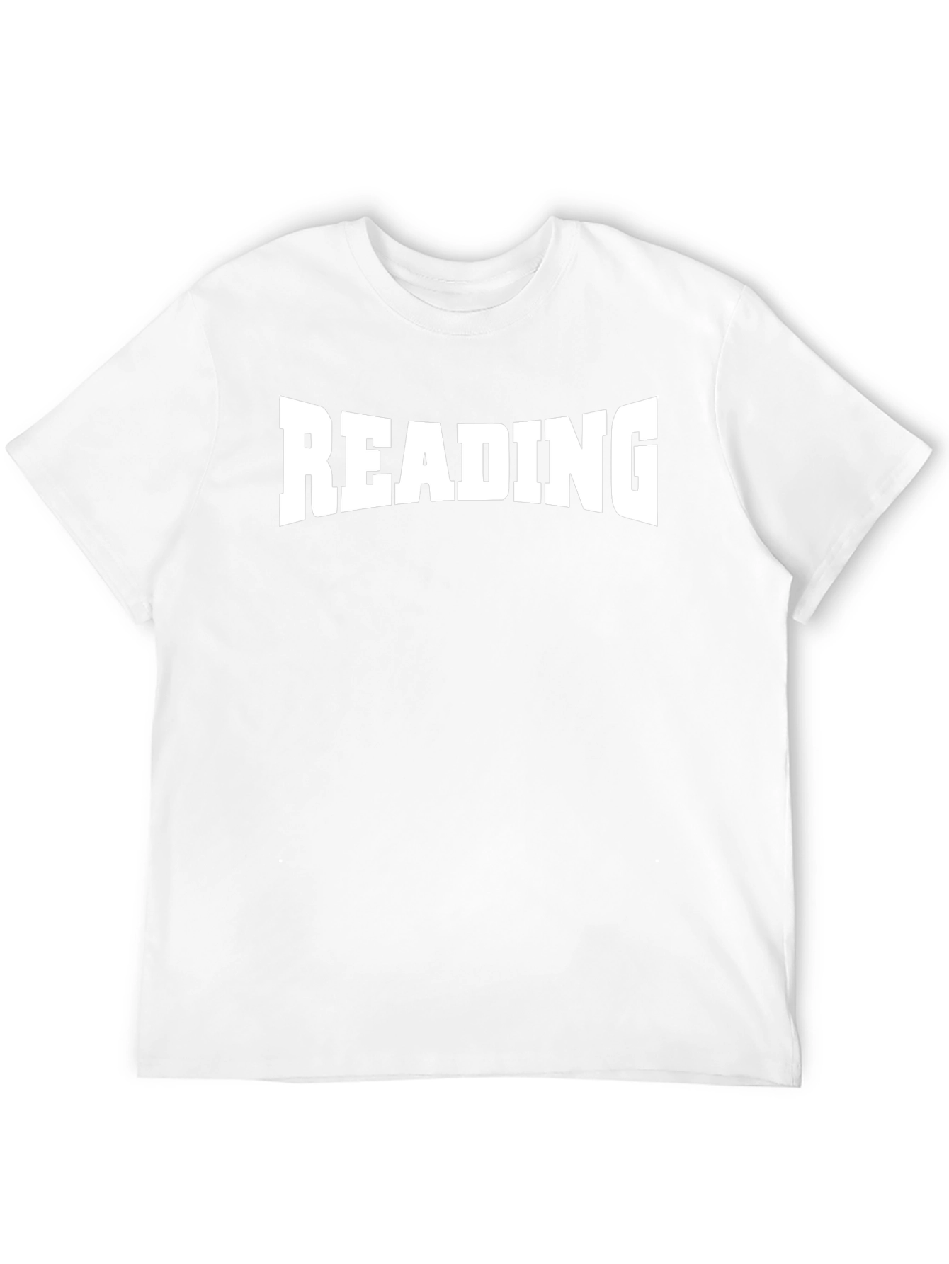 Reading T-Shirt Novelty Text Tee