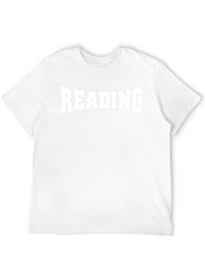 Reading T-Shirt Novelty Text Tee