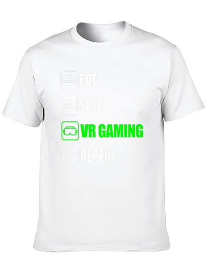 Eat Sleep VR Gaming Repeat T-Shirt