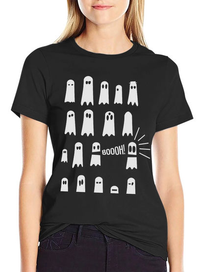 Spooky Ghost T-Shirt - Boo!