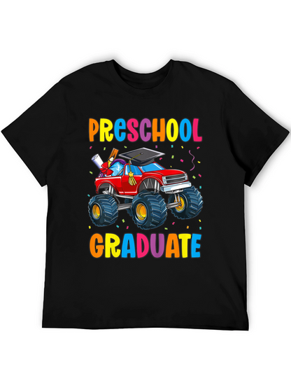 Preschool Graduate Monster Truck T-Shirt
