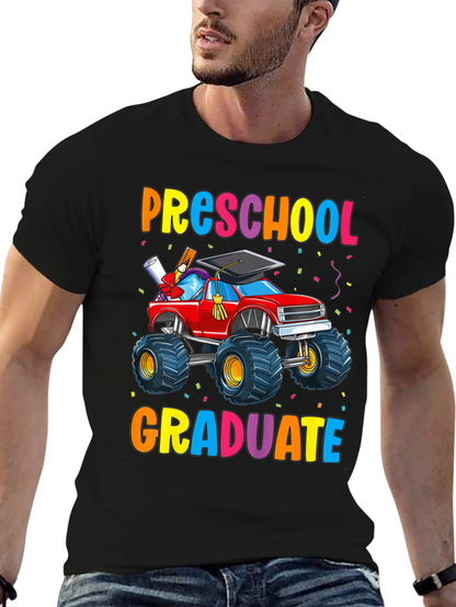 Preschool Graduate Monster Truck T-Shirt