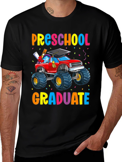 Preschool Graduate Monster Truck T-Shirt