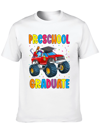 Preschool Graduate Monster Truck T-Shirt